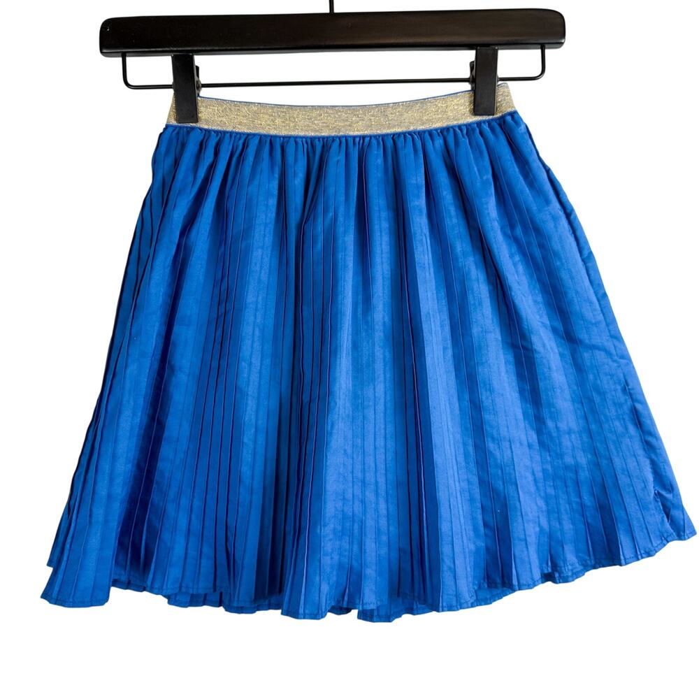 Tea Collection Girls A-Line Short Skirt Blue - 7